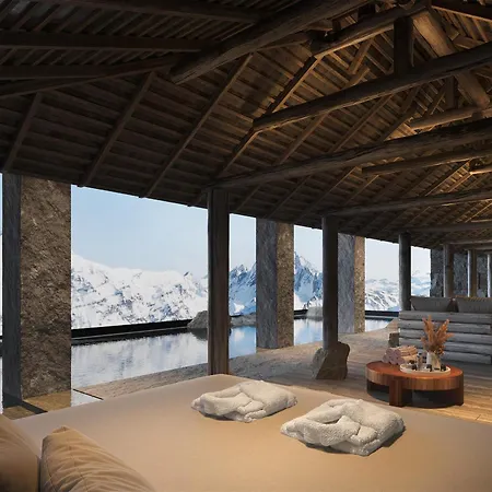 Chalet Moderne Avec Spa Et Piscine A Courchevel 1850 - Fr-1-564-146 Шале