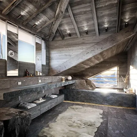 Шале Chalet Moderne Avec Spa Et Piscine A Courchevel 1850 - Fr-1-564-146